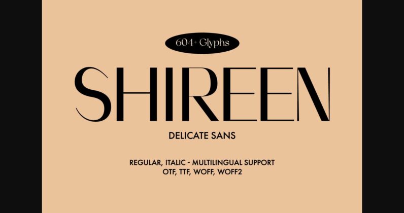 Shireen Font Poster 3
