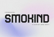 Smokind Font Poster 1