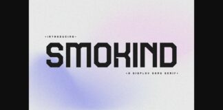 Smokind Font Poster 1