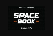 Spacebook Font Poster 1