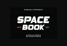 Spacebook Font Spacebook Font Poster 1