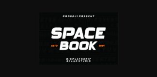 Spacebook Font Poster 1