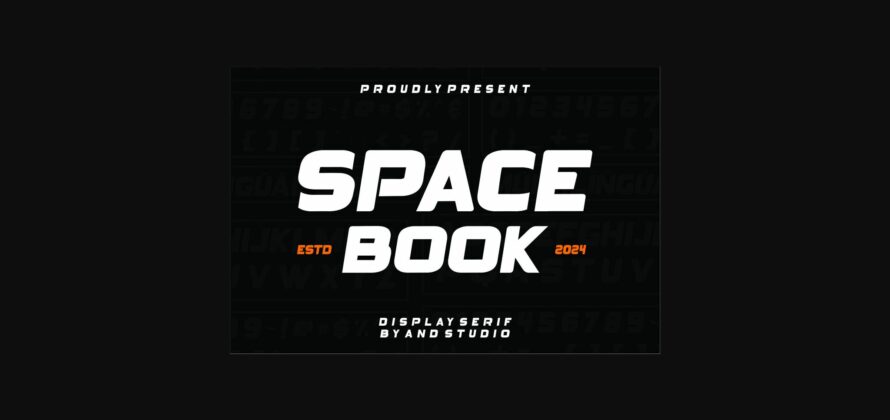 Spacebook Font Poster 1