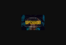 Speendo Font Speendo Font Poster 1