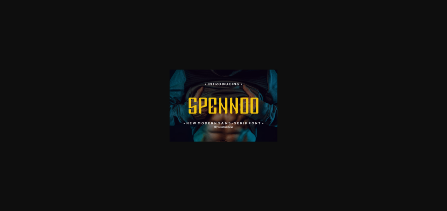 Speendo Font Poster 1