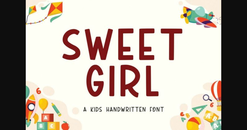 Sweetgirl Font Poster 3