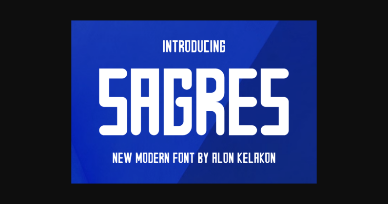 Sagres Font Poster 3