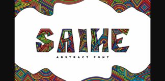 Saine Font Poster 1