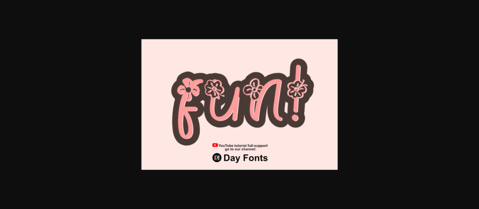 Sakura Font Poster 5