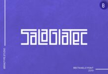 Salagiatec Font Poster 1