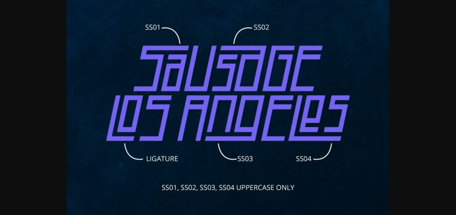 Salagiatec Font Poster 7