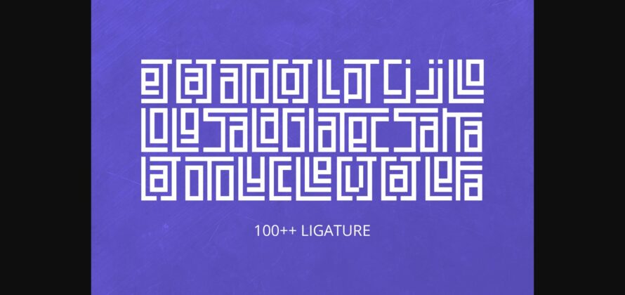 Salagiatec Font Poster 9