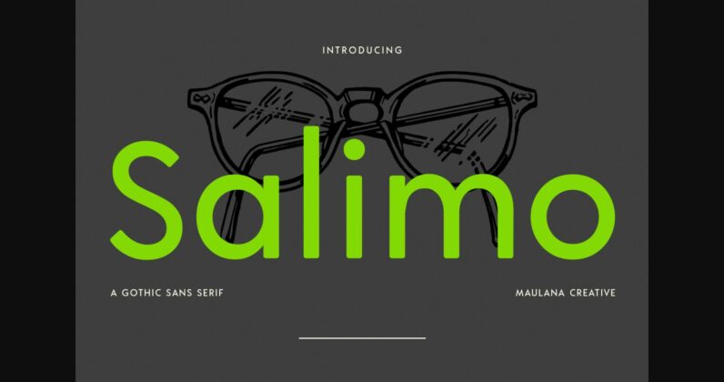 Salimo Font Poster 3