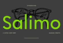 Salimo Font Poster 1