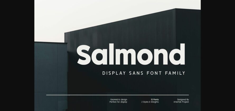 Salmond Font Poster 3