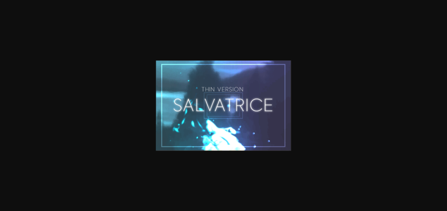 Salvatrice Thin Font Poster 3