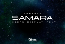 Samara Font Poster 1