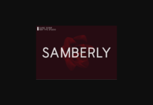 Samberly Font Poster 1