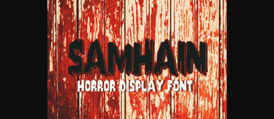 Samhain Font Poster 3