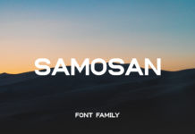 Samosan Font Poster 1