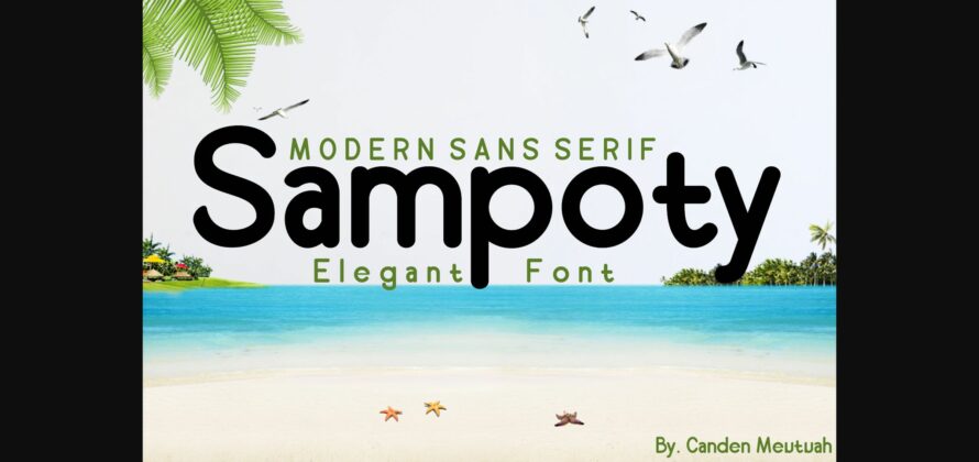 Sampoty Font Poster 3