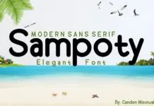 Sampoty Font Sampoty Font Poster 1
