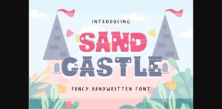 Sand Castle Font Poster 1