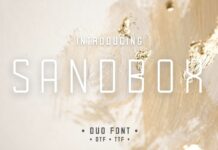 Sandbox Font Poster 1