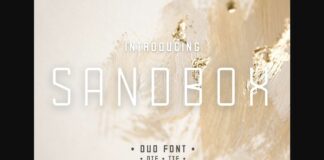 Sandbox Font Poster 1