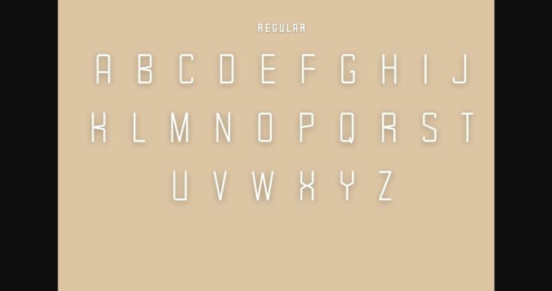 Sandbox Font Poster 4