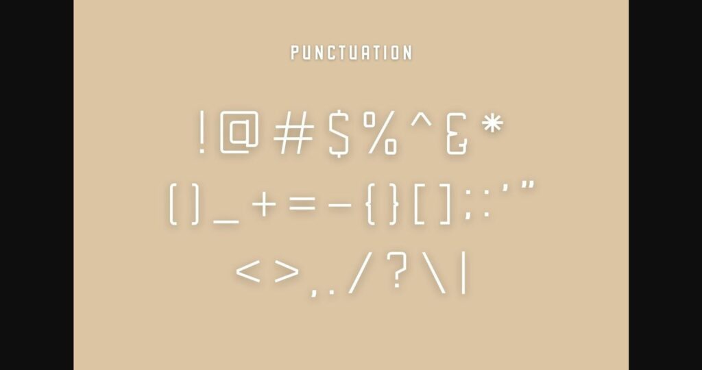 Sandbox Font Poster 6