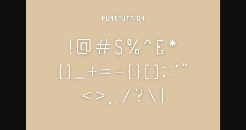 Sandbox Font Poster 6