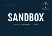 Sandbox Font Poster 1