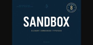 Sandbox Font Poster 1