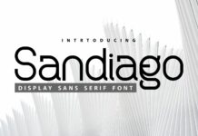 Sandiago Font Poster 1