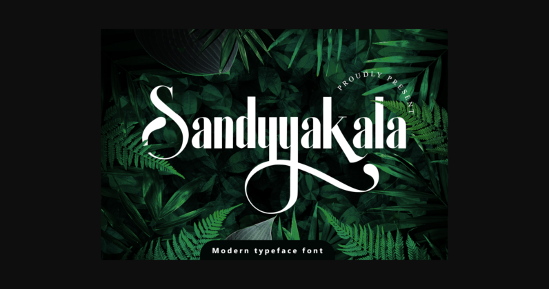 Sandyyakala Font Poster 1