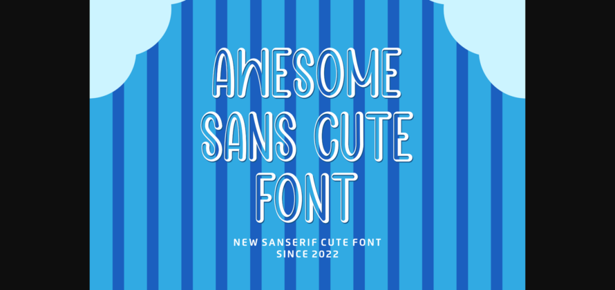 Sankcut Font Poster 4