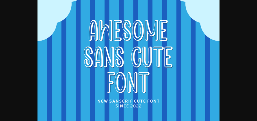 Sankcut Font Poster 2