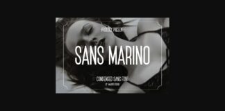 Sans Marino Font Poster 1