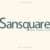 Sansquare Font