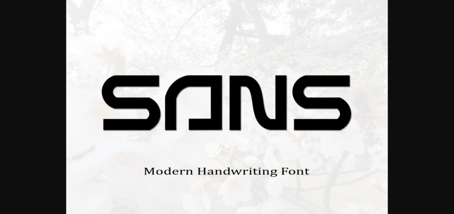 Santa Font Poster 6