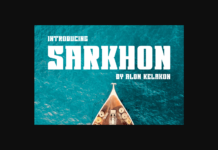 Sarkhon Font Poster 1