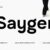 Sayger Font
