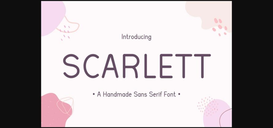 Scarlett Font Poster 3