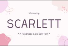 Scarlett Font Poster 1