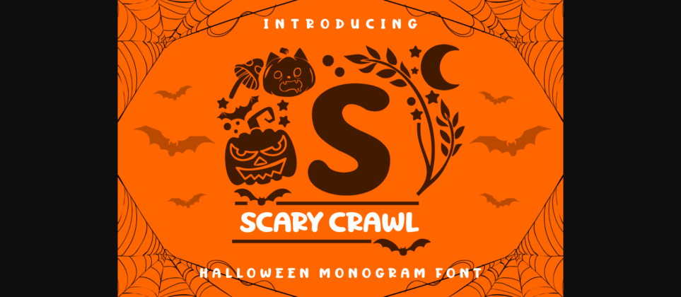Scary Crawl Font Poster 3