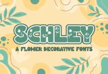 Schley Font Poster 1