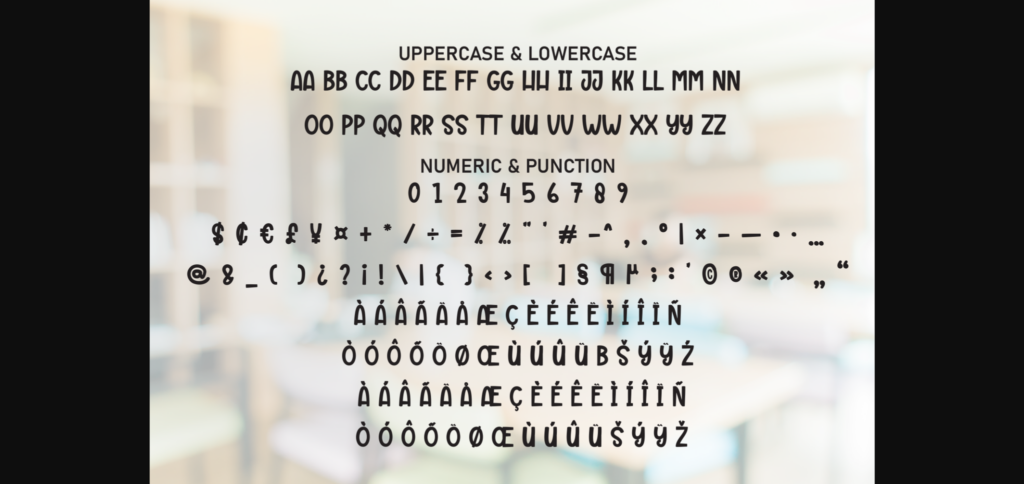 School Amazing Font Poster 9
