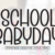 School Babyday Font