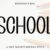 School Font